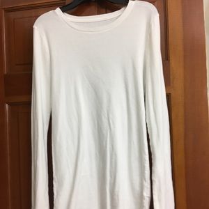 Merona white long sleeve shirt